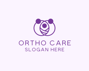 Purple Family Care logo design