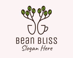 Coffee Bean Mug logo design