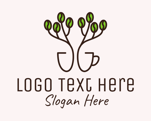 Organic Coffee logo example 2