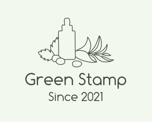 Green Organic Oil  logo design