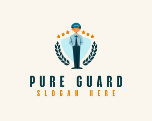 Police Security Shield logo design