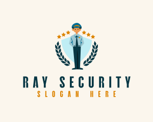 Police Security Shield logo design