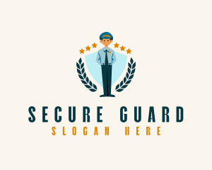 Police Security Shield logo design