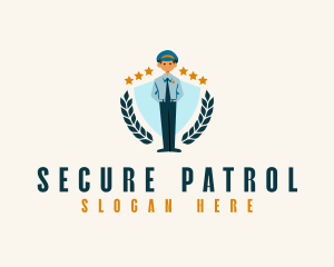 Police Security Shield logo design