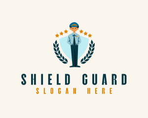 Police Security Shield logo design