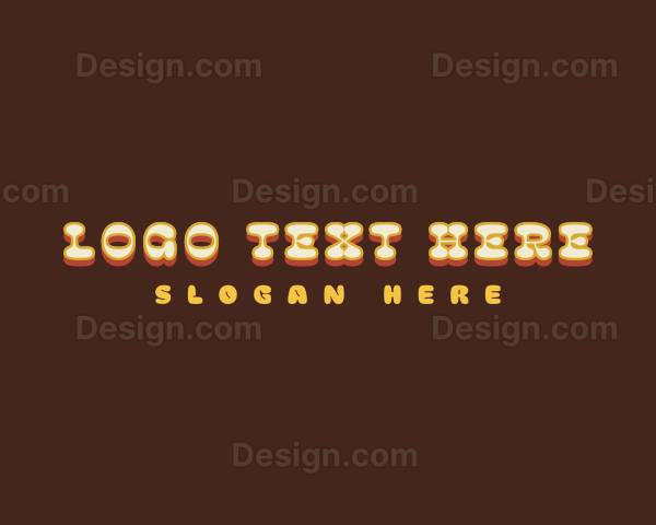 Retro Hippie Business Logo