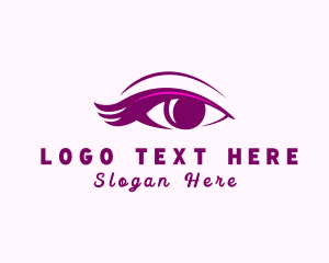 Beauty Eyelash Cosmetic logo