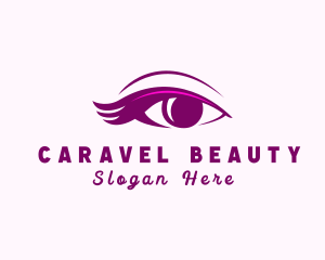 Beauty Eyelash Cosmetic logo design