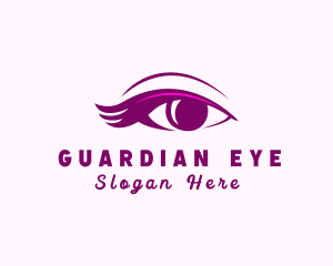 Beauty Eyelash Cosmetic logo design