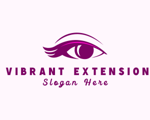 Beauty Eyelash Cosmetic logo design