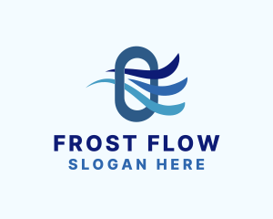 Air Flow Cooling logo design