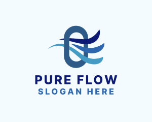 Air Flow Cooling logo design