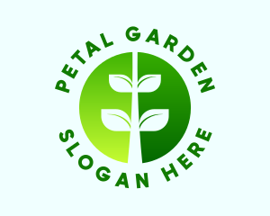 Organic Agricultural Plant logo design