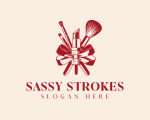 Lipstick Cosmetic Makeup logo