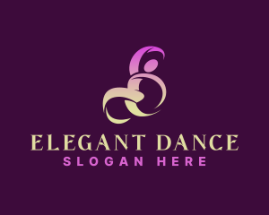 Human Dancing Movement logo design