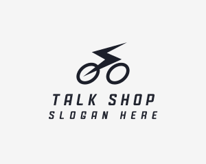 Thunder Speed Bike  logo design