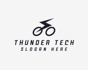 Thunder Speed Bike  logo design