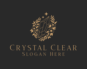 Luxe Crystal Boutique logo design