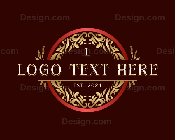 Luxury Elegant Ornament Logo