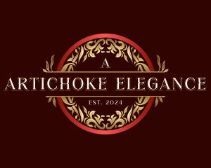 Luxury Elegant Ornament logo design