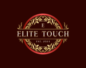 Luxury Elegant Ornament logo design