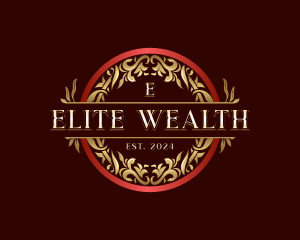 Luxury Elegant Ornament logo design