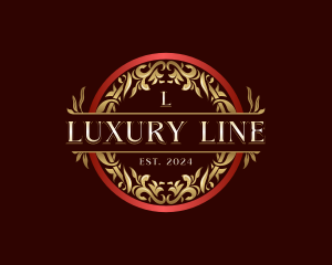 Luxury Elegant Ornament logo design