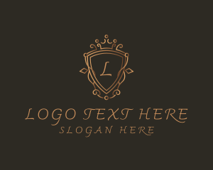 Ornament Crown Shield Luxury  logo