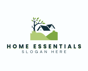 Home Lawn Landscaping logo design