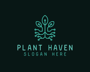 Biotech Plant Science  logo design