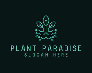 Biotech Plant Science  logo design