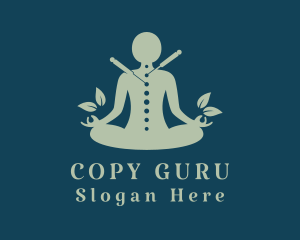 Meditation Guru Acupuncture logo design