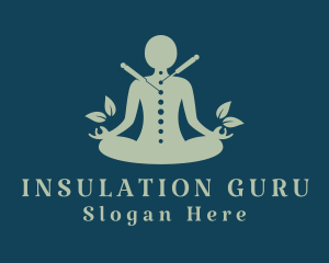 Meditation Guru Acupuncture logo design