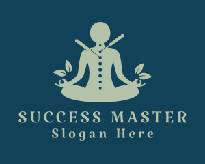 Meditation Guru Acupuncture logo design
