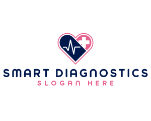 Medical Heart Beat logo design