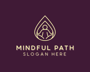 Yoga Zen Relaxation logo design