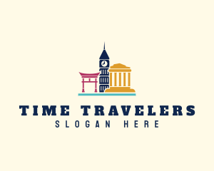 Travel Tourist Landmarks logo design