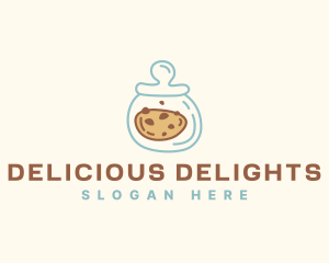 Cookie Jar Snack logo design