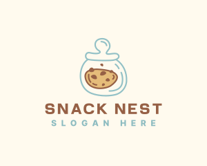 Cookie Jar Snack logo design