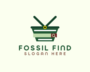 Online Shopping Search logo design