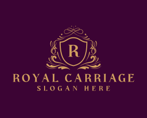 Elegant Royal Shield logo design