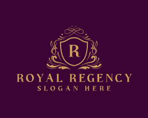 Elegant Royal Shield logo design