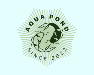 Koi Pond Conservation logo design