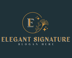 Golden Leaf Therapy logo design