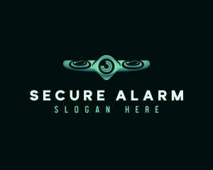 Security Surveillance Drone logo design