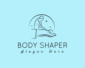 Massage Wellness Spa logo design