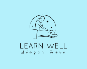 Massage Wellness Spa logo design