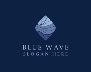 Diamond Wave Agency logo design