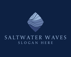 Diamond Wave Agency logo design