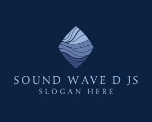 Diamond Wave Agency logo design